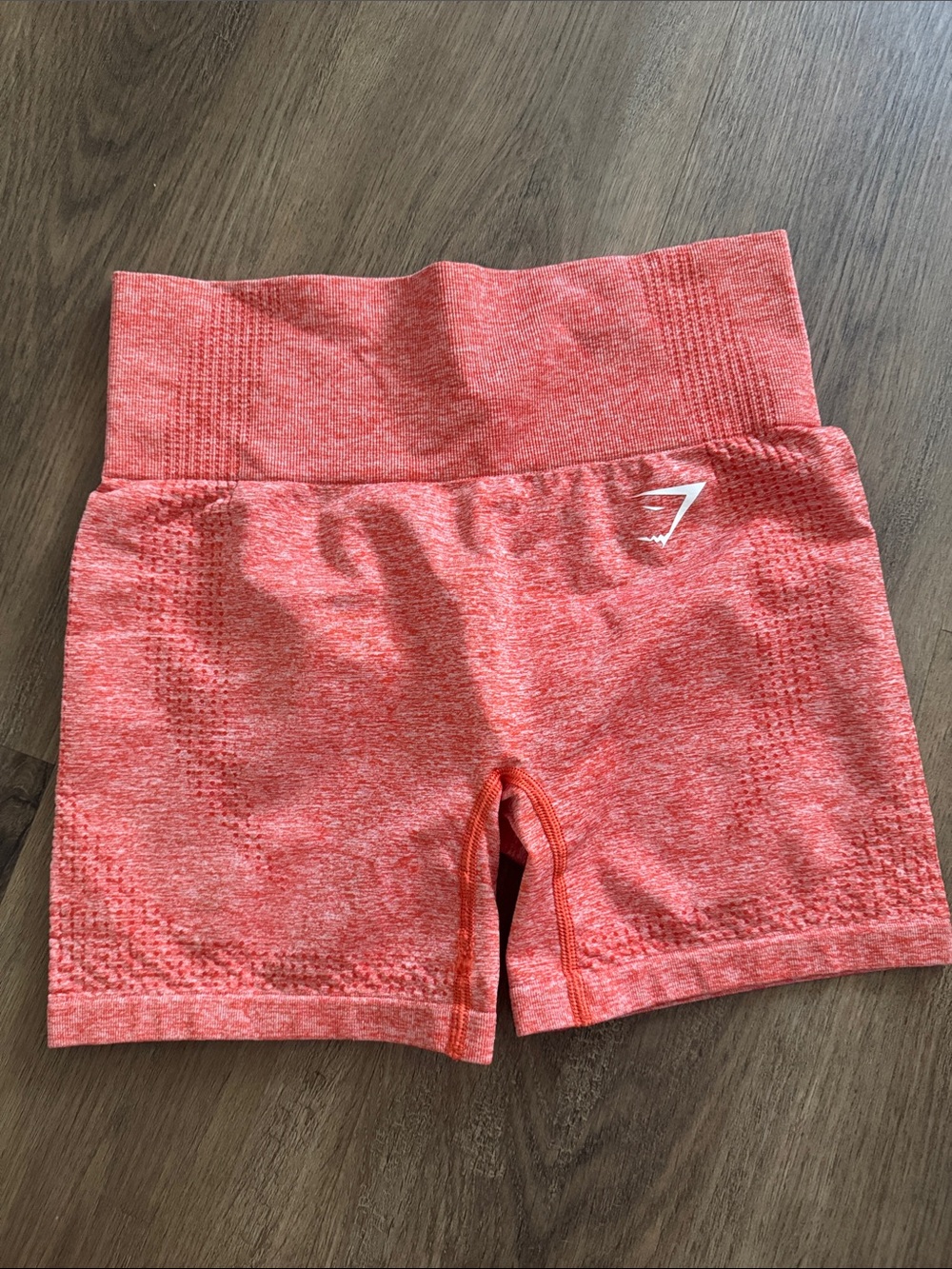 Gymshark Vital Seamless Red/Orange Athletic Shorts